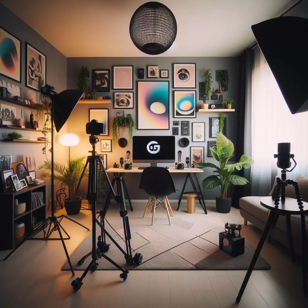 Home tik tok studio decor (4)	